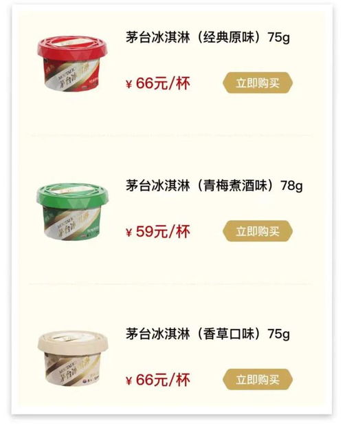 66元的茅臺冰淇淋，年輕人說暈，白領(lǐng)話“霸王餐”